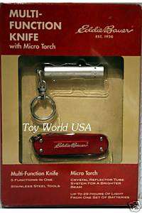 Eddie Bauer MULTI FUNCTION KNIFE with Micro Torch  