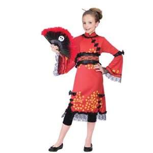    China Doll Girl Kids Halloween Costume sz Medium 8 10 Toys & Games