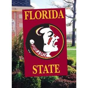  Florida State FSU Seminoles House/Porch Embroidered Banner 