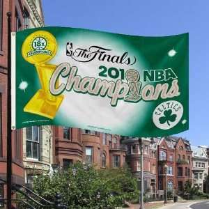  Boston Celtics 2010 NBA Champions 18 Time Champs Banner 