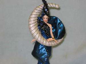 Moon Goddess Porcelain Musical Barbie Figurine  