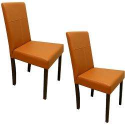 Warehouse of Tiffany Toffee Dining Room Chairs (Set of 2)   