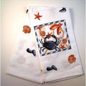    Chesapeake Bay Blue Crab Bar Grill Cotton Towel