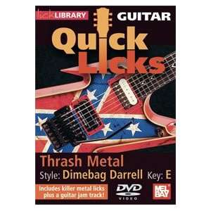  Guitar Quick Licks   Dimebag Darrell Style DVD Everything 