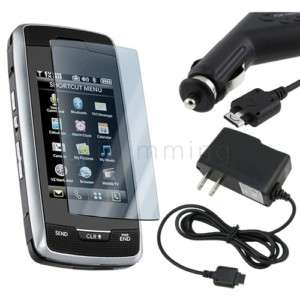   Protector Guard+In Car+Home Charger for LG VX10000 Voyager  
