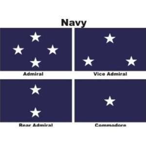  Officers Flags   Navy Patio, Lawn & Garden