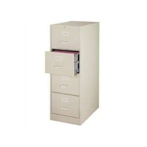 OfficeMax Four Drawer Commercial Vertical File, 26 1/2 D, Legal Size 