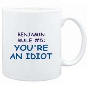    Benjamin Rule #5 Youre an idiot  Male Names