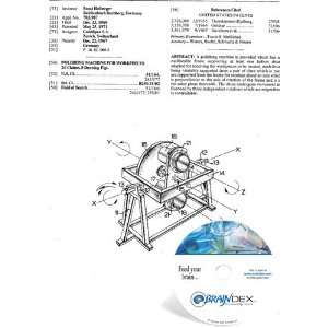  NEW Patent CD for POLISHING MACHINE FOR WORKPIECES 