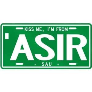   AM FROM ASIR  SAUDI ARABIA LICENSE PLATE SIGN CITY