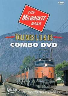 Milwaukee Road Combo DVD Pentrex Electric Rocky Boxcabs  