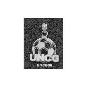   UNC Greensboro UNCG Soccerball Pendant (Silver)