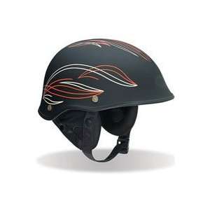  Bell Drifter Helmet Pin stripe Orange Matte Graphic Medium 