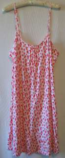 Womens Pink Leopard Summer Nightgown Gown Sleepwear by NOTTIBIANCHE 
