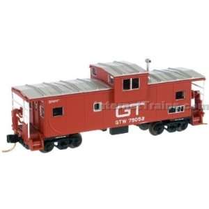  Atlas N Scale Extended Vision Caboose w/Micro Trains 