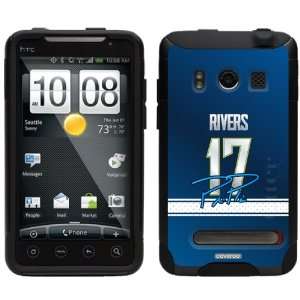 NFL Players   Philip Rivers   Color Jersey design on HTC Evo 4G Case 