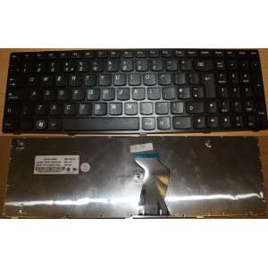 IBM Lenovo 3000 G570 Black Frame Black UK Replacement Laptop Keyboard 