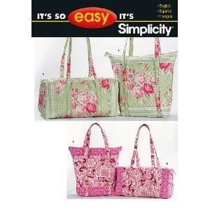  Simplicity Sewing Pattern 2399 Its So Easy Quilted Bags 