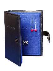 The Little Book of Earrings Earring Storage Stand BLUE  