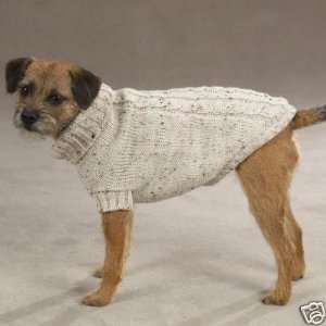  Zack & Zoey Dublin Knit Irish Classic Dog Sweater EX SM 