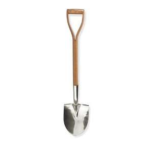  Stainless Steel Oak Handled Digging Shovel Patio, Lawn 