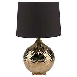 Buy Tesco punched metal table lamp bronze from our Table Lamps range 