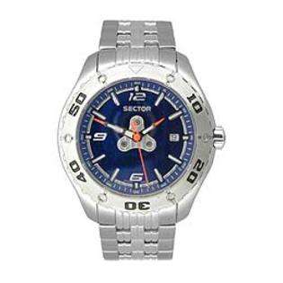 and case analog date display stainless steel caseback mineral crystal 