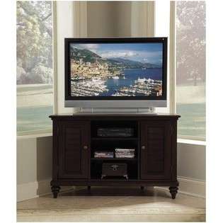 Home Styles Corner TV Stand with Turning Legs in Espresso Finish at 