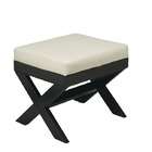 Office Star Splendid Merlot Leg Square Bench