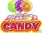 candy sign  