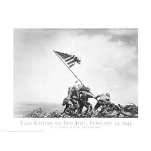 Joe Rosenthal   Flag Raising On Iwo Jima, February 23, 1945 Canvas 