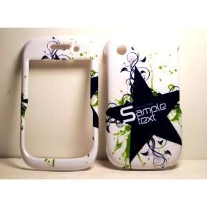  Sample Text Star Design Snap on Hard Skin Shell Protector 
