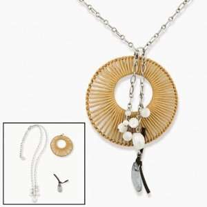   Pearl Drop Necklace Kit   Beading & Bead Kits Arts, Crafts & Sewing