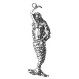  Mermaid Charm   Sterling Silver Arts, Crafts & Sewing