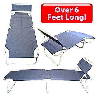 Fully Adjustable Folding Guest Bed with Headrest  Trademark Tools For 