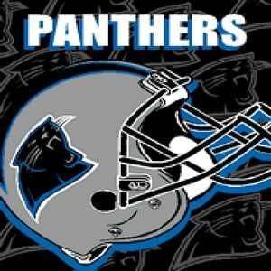  NFL Carolina Panthers Logo Plush Throw Blanket Sports 