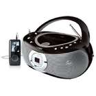   Black Portable CD Player With AM FM Stereo Tuner CXCD230BLK