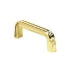 Alno Contemporary 3 Cabinet Pull with Solid Brass Construction 