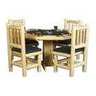 Northwoods Billiards Log Poker Table with Reversible Top   Finish 