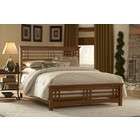 DS Fashion Bed Group King Size Wood Bed with Rails   Avery Mission 