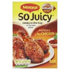 Maggi So Juicy Paprika For Chicken 34G   Groceries   Tesco Groceries