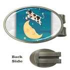   Money Clip Oval of The Cow Jumped Over the Moon (Nursery Baby Gift