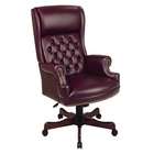 Office Star Deluxe High Back Traditional Executive Chair