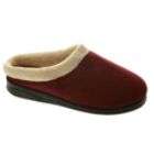 Spring Step Womens Ivana P Slipper Bordo Microsuede