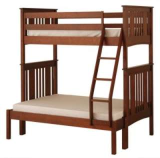 Canwood Base Camp Twin over Twin Bunk Bed with Vertical Ladder/Guard 