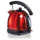 Hamilton Beach 40894 Candy Apple Electric Kettle With Lighted On/Off 