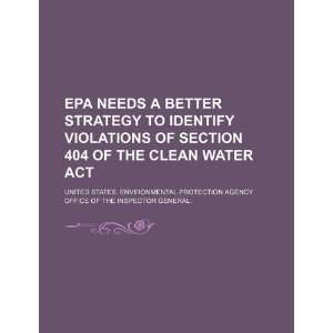   Section 404 of the Clean Water Act (9781234127831) United States