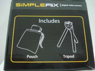 SLICK SIMPLEFLIX BLACK GIGITAL VIDEO CAMERA  