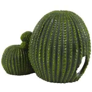 Penn Plax Resin Ornament Cactus Hide Away   1/2 Cactus (Quantity of 3)
