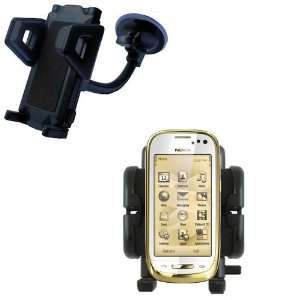   Windshield Holder for the Nokia Oro   Gomadic Brand